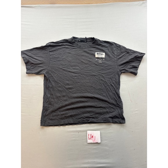 OTR Lab Other - OTR Lab Outfitters Graphic Tee Charcoal Gray Boxy Short Sleeve Shirt Large